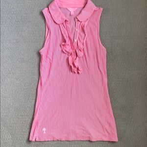 Lilly Pulitzer pink top xs